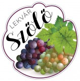 Zsona Dekor Formavágott lekvár cimke SZŐLŐ öntapadós műanyag alapú 5 db/csomag