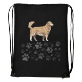 Zsona Dekor Golden retriver - Sport táska fekete
