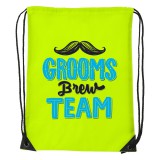 Zsona Dekor Grooms brew team - Sport táska sárga
