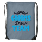Zsona Dekor Grooms brew team - Sport táska szürke
