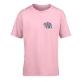 Zsona Dekor Gyerek póló Ovis jelel Elefánt mintával Rózsaszín