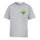 Zsona Dekor Gyerek póló Ovis jelel Fa mintával Szürke