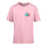 Zsona Dekor Gyerek póló Ovis jelel Hal mintával Rózsaszín 134 méret