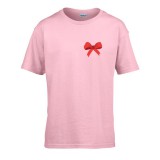 Zsona Dekor Gyerek póló Ovis jelel Masni mintával Rózsaszín 146 méret