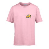 Zsona Dekor Gyerek póló Ovis jelel Mentő autó mintával Rózsaszín