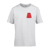 Zsona Dekor Gyerek póló Ovis jelel Szoknya mintával Fehér