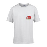 Zsona Dekor Gyerek póló Ovis jelel Tűzoltóautó mintával Fehér