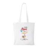 Zsona Dekor Ha az én anyum nem tudja megsütni - Bevásárló táska fehér