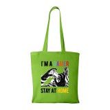 Zsona Dekor I am a gamer - Bevásárló táska zöld