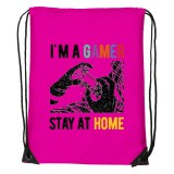 Zsona Dekor I am a gamer - Sport táska magenta