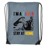 Zsona Dekor I am a gamer - Sport táska szürke