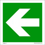 Zsona Dekor Iránynyíl balra Utánvilágító öntapadós matrica 200x200 mm