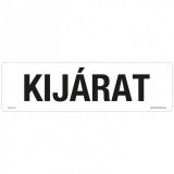 Zsona Dekor Kijárat Öntapadós matrica 250x80 mm
