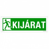 Zsona Dekor Kijárat piktogrammal Utánvilágító öntapadós matrica 300x100 mm
