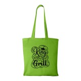 Zsona Dekor King of the grill - Bevásárló táska zöld