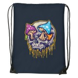 Zsona Dekor Koponya gombákkal - Sport táska navy kék