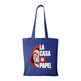 Zsona Dekor La casa de papel - Bevásárló táska kék