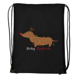 Zsona Dekor Merry Christmas tacskó - Sport táska fekete