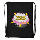 Zsona Dekor Mert azt mondtam - Sport táska fekete