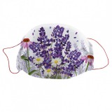 Zsona Dekor Mosható textil szájmaszk levendula mintával gyerek méret