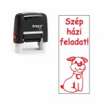 Zsona Dekor Motivációs bélyegző SZÉP HÁZI FELADAT! lenyomattal v2