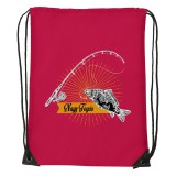 Zsona Dekor Nagy fogás - Sport táska piros