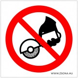 Zsona Dekor Ne használjon kézi csiszológépet! Öntapadós matrica 100x100 mm