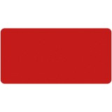 Zsona Dekor Öntapadós Fényvisszaverő négyzet matrica 4x8 Piros