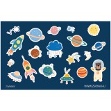 Zsona Dekor Öntapadós galaxis matrica csomag