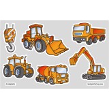 Zsona Dekor Öntapadós jármű matrica csomag V3