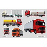 Zsona Dekor Öntapadós jármű matrica csomag V5