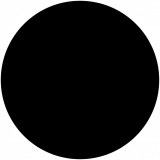 Zsona Dekor Öntapadós kör matrica Fekete