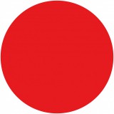 Zsona Dekor Öntapadós kör matrica Piros