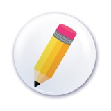 Zsona Dekor Ovis jel szekrényre Ceruza mintával