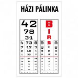 Zsona Dekor Pálinkás cimke Birs Pálinka 5 db/csomag