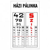 Zsona Dekor Pálinkás cimke Szilva Pálinka 5 db/csomag