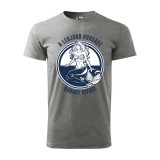 Zsona Dekor Póló A legjobb horgász bármit kifog mintával - Szürke