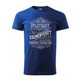 Zsona Dekor Póló A nagy elmék mintával - Kék