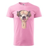 Zsona Dekor Póló Alpaka mintával - Rózsaszín