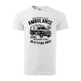 Zsona Dekor Póló Ambulance mintával - Fehér