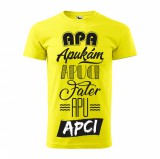 Zsona Dekor Póló Apa mintával - Lila