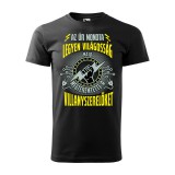 Zsona Dekor Póló Az úr mondta legyen világosság majd megteremtette a villanyszerelőket mintával - Fekete