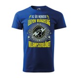 Zsona Dekor Póló Az úr mondta legyen világosság majd megteremtette a villanyszerelőket mintával - Kék