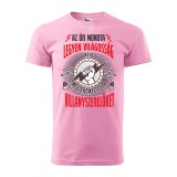 Zsona Dekor Póló Az úr mondta legyen világosság majd megteremtette a villanyszerelőket mintával - Rózsaszín