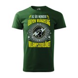 Zsona Dekor Póló Az úr mondta legyen világosság majd megteremtette a villanyszerelőket mintával - Zöld