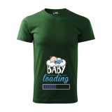 Zsona Dekor Póló Baby loading fiú mintával - Zöld