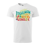 Zsona Dekor Póló Fogalmam sincs mit csinálok mintával - Fehér S méretben