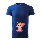 Zsona Dekor Póló Girl baby mintával - Kék