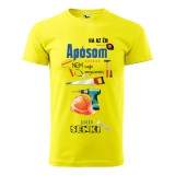 Zsona Dekor Póló Ha az én apósom nem tudja megszerelni mintával - Sárga