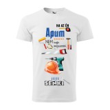 Zsona Dekor Póló Ha az én apum nem tudja megszerelni mintával - Fehér